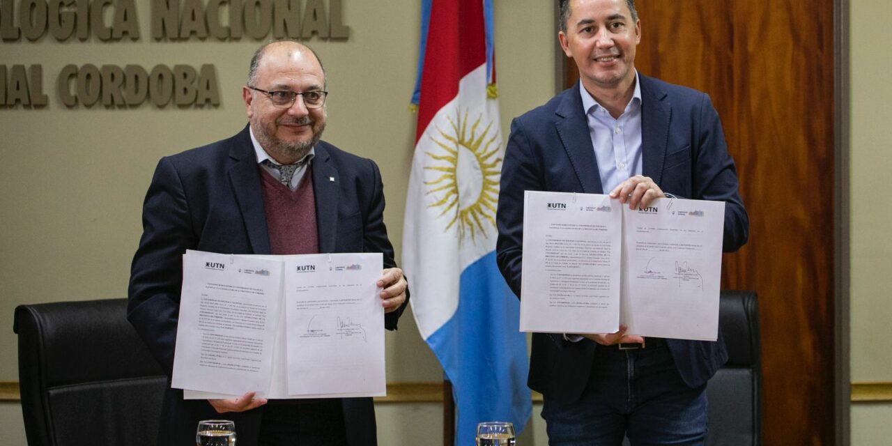 La Legislatura firmó convenio con la UTN y profundiza el compromiso con los ODS