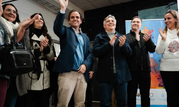 Llamosas y Llaryora compartieron una jornada de trabajo en la ciudad de Córdoba