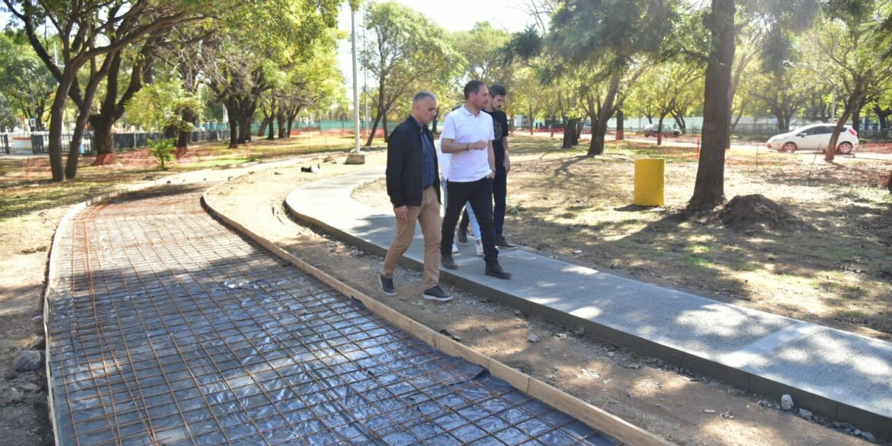 Villa María: avanza el hormigonado de caminerías y ciclovías del túnel Hermanos Seco