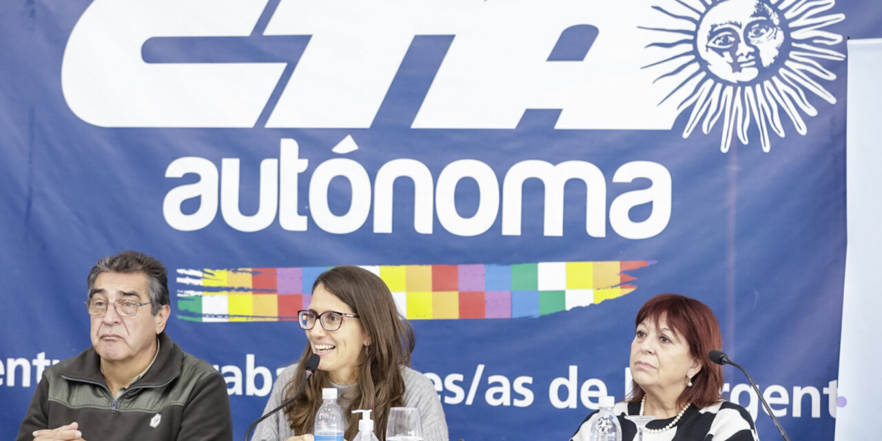 El Ministerio de Mujeres presentó «Micaela Sindical» a la CTA Autónoma