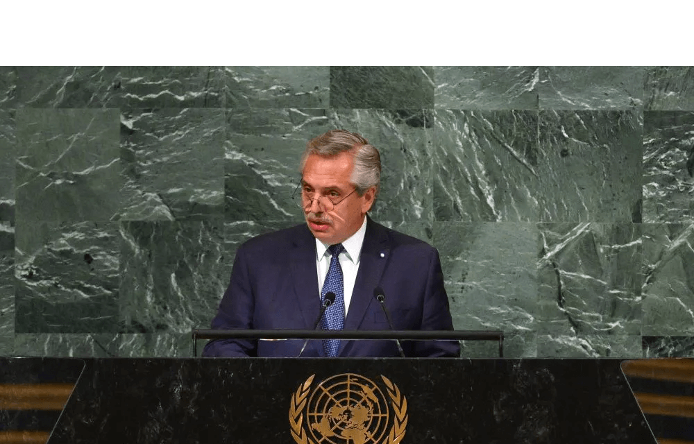 Fernández pidió en la ONU el «rechazo global a los discursos extremistas”