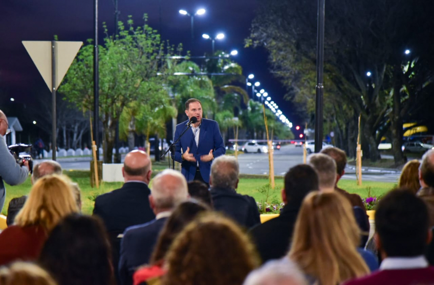 Villa María: se inauguró la obra de acceso en el sector norte