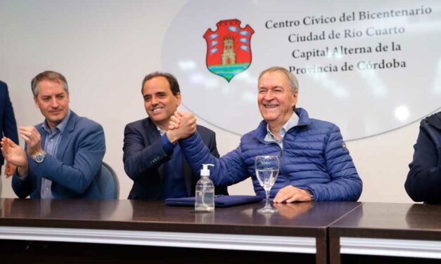 Río Cuarto: Schiaretti anunció la obra para duplicar la calzada de la ruta provincial 30