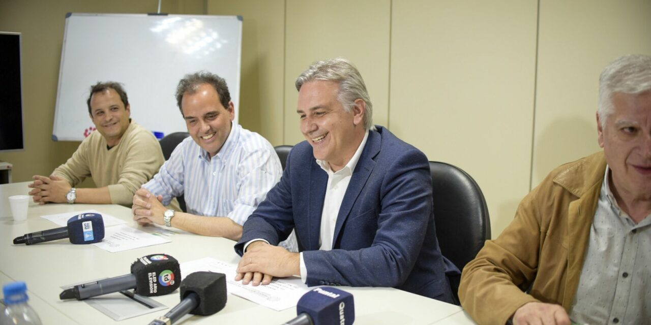 Río Cuarto: Llamosas y Llaryora se reunieron con empresarios y productores locales