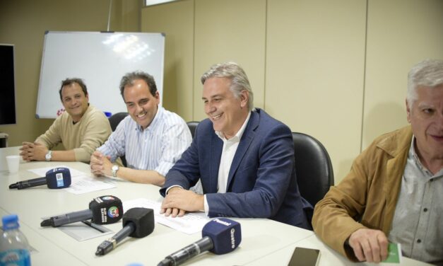 Río Cuarto: Llamosas y Llaryora se reunieron con empresarios y productores locales