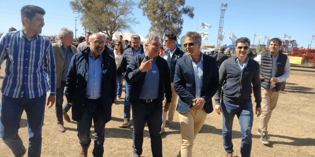Canals: Martín Llaryora estuvo presente en la 67º Exposición Rural