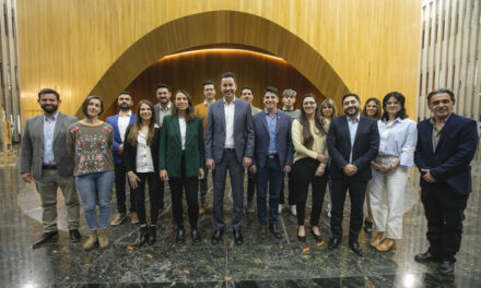 Manuel Calvo se reunió con la Mesa Córdoba Joven Productiva