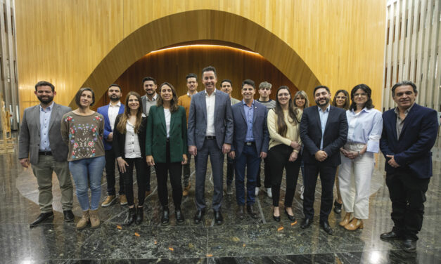 Manuel Calvo se reunió con la Mesa Córdoba Joven Productiva
