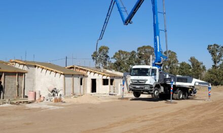 Bulnes: avanza la construcción de viviendas