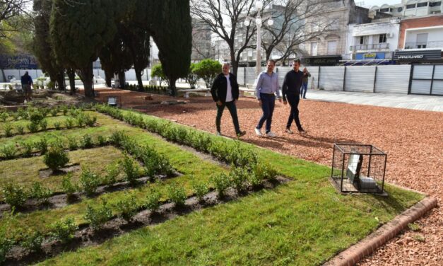 Villa María: Gill supervisó las obras que serán inauguradas en los próximos días