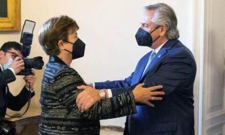 El Presidente se reúne con la titular del Fondo Monetario en Nueva York