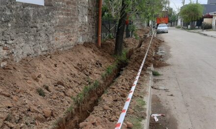 Villa Nueva: avanzan las obras de gas natural