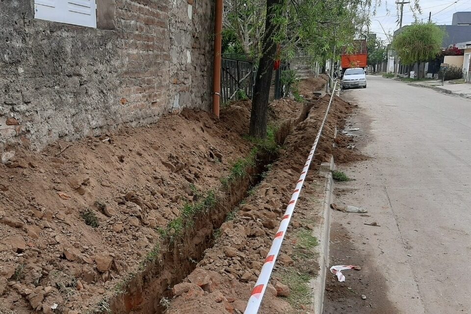 Villa Nueva: avanzan las obras de gas natural