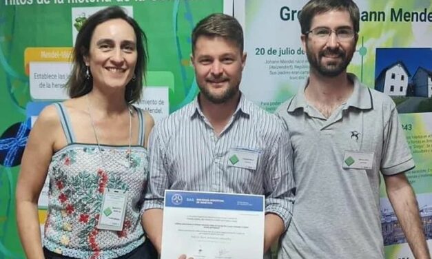 UNRC: Docentes fueron premiados por la Sociedad Argentina de Genética