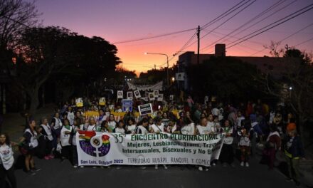 Más de 100 mil mujeres y disidencias en el cierre del Encuentro Plurinacional