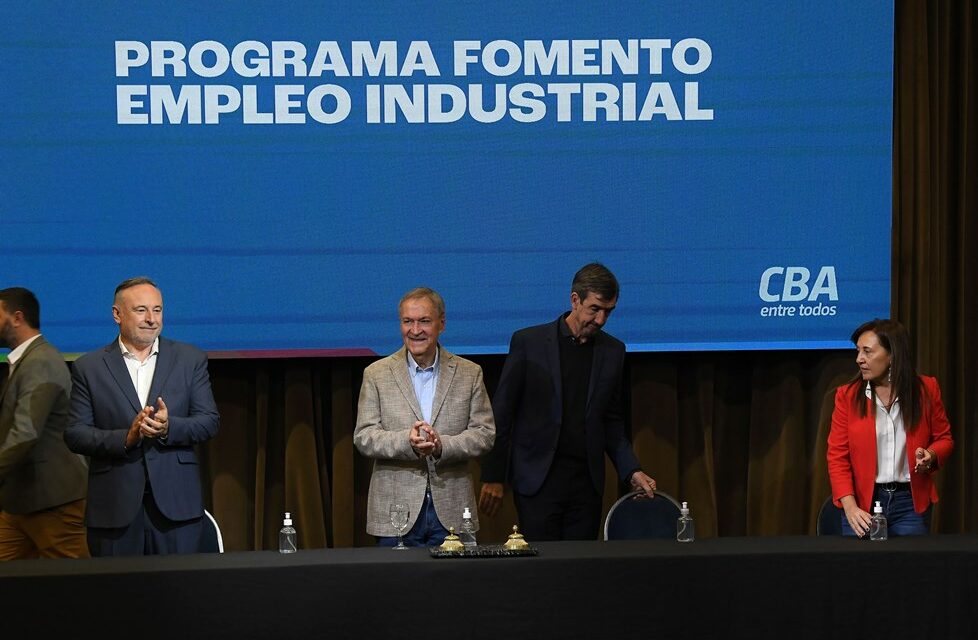 La Provincia impulsa la creación de 2.000 nuevos empleos para el sector industrial