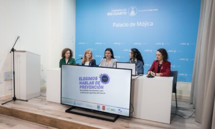 Se lanzó la campaña “Elegimos hablar de Prevención” en conjunto con la UNRC