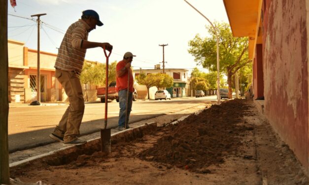 Sampacho: comenzó la ejecución de uno de los proyectos del Presupuesto Participativo