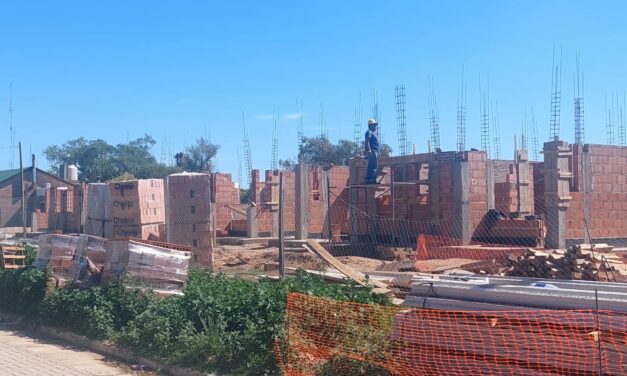 Viamonte: con fondos nacionales, avanza la construcción de 45 viviendas