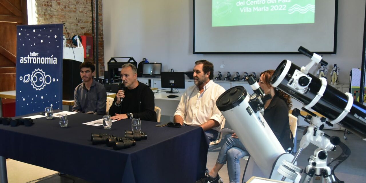 Villa María: se realizará el 3º Encuentro de Astronomía del Centro del País