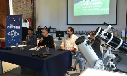Villa María: se realizará el 3º Encuentro de Astronomía del Centro del País
