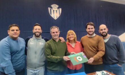 El Club Atlético Sampacho recibió aportes del Programa provincial «Construyendo Clubes»