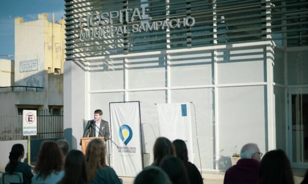 Sampacho: Se inauguró la nueva sala de Rayos X y mejoras en el Hospital Municipal