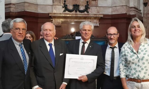 El Senado realizó un reconocimiento especial a la UNRC