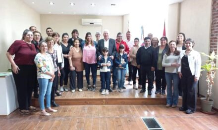 Santa Eufemia: en el marco del 128 aniversario, se realizó la entrega de viviendas