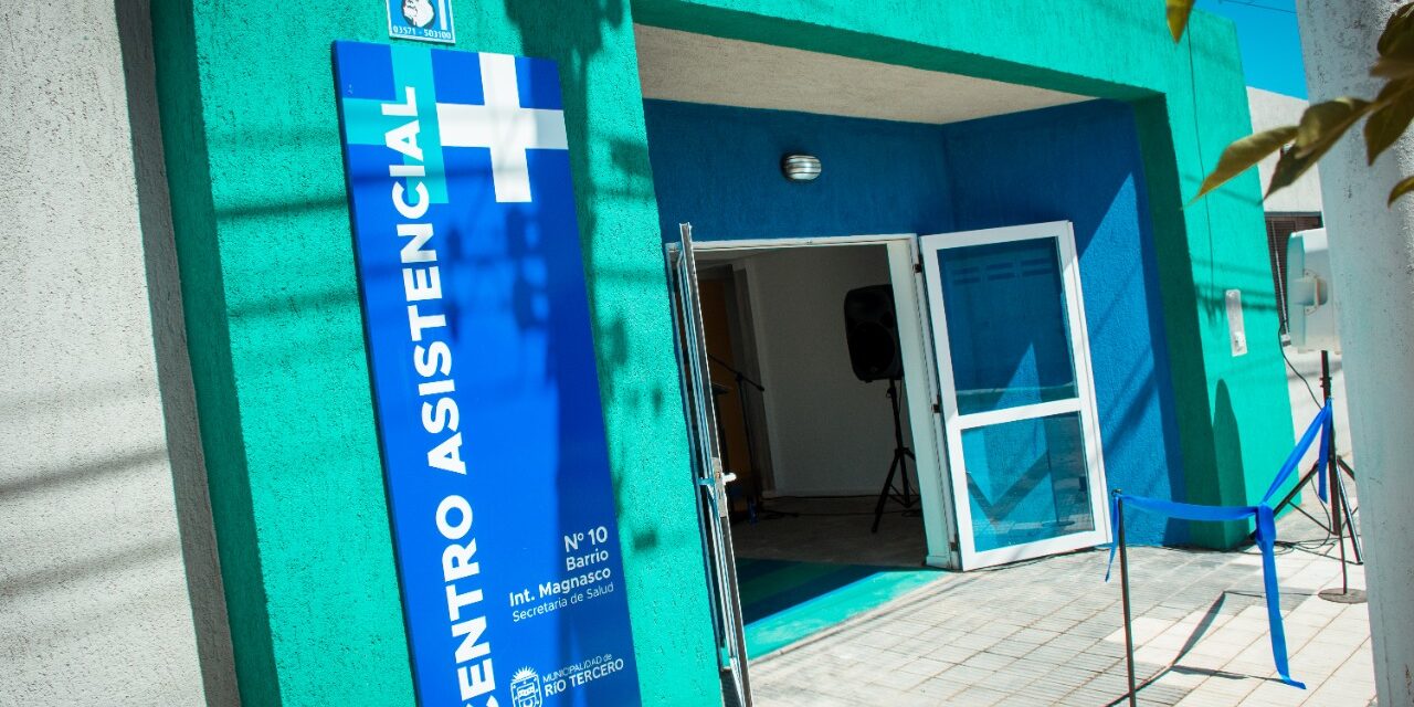 Río Tercero: se inauguró el nuevo centro de salud del Barrio Magnasco