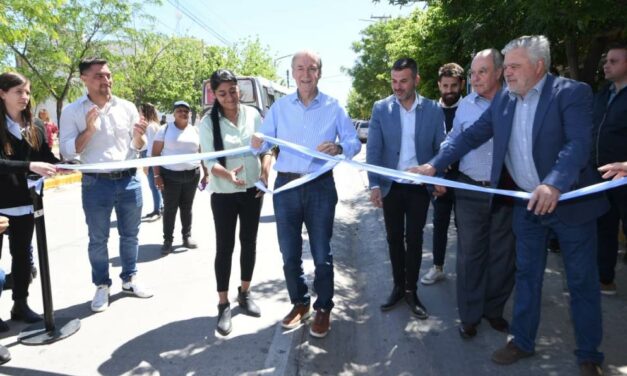 Schiaretti habilitó obras de infraestructura en La Calera