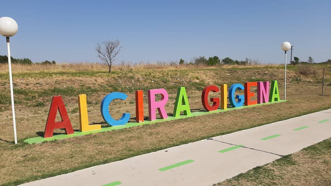 Alcira Gigena: extienden la ciclovía del ferrocarril hacia el sector sur
