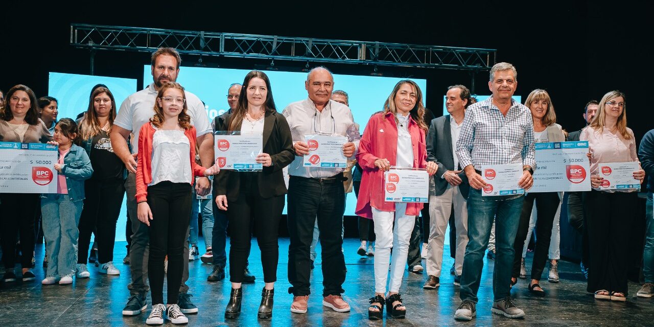 Río Cuarto: Se realizó la Gala de premiación del programa Buenas Prácticas Comerciales
