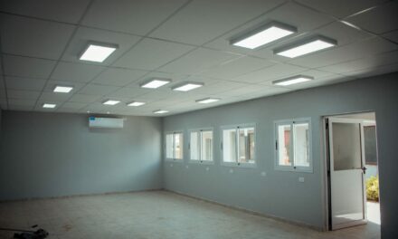 Río Tercero: avanza la construcción de aulas universitarias