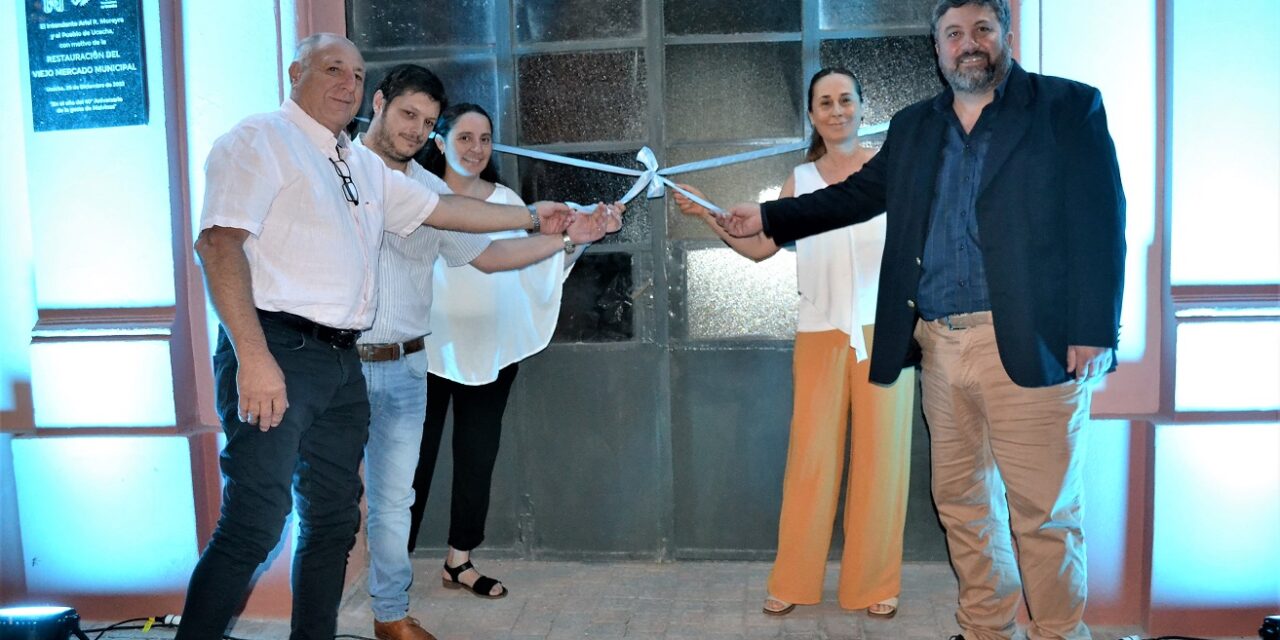 Ucacha: se presentó la puesta en valor del Centro Cultural Viejo Mercado