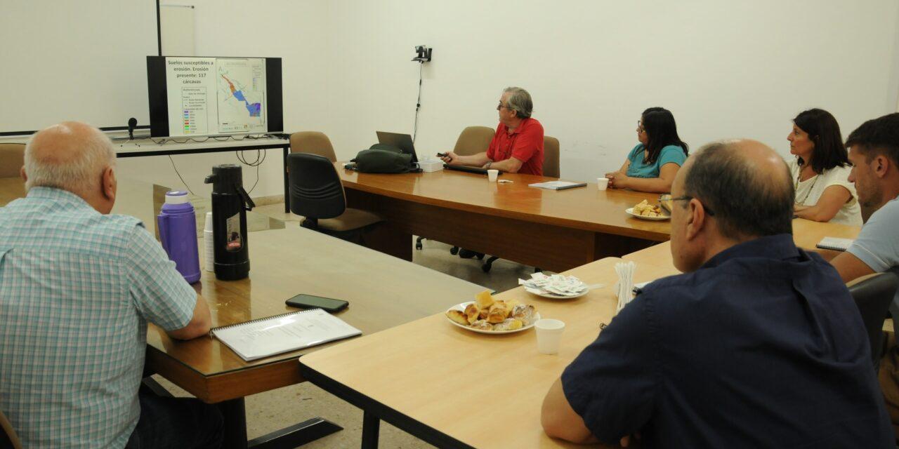 Agronomía y Veterinaria presentó el Plan Básico del Consorcio de Conservación de Suelos Arroyo Suco