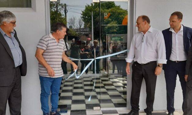 Bengolea: se inauguró un nuevo Cajero Automático