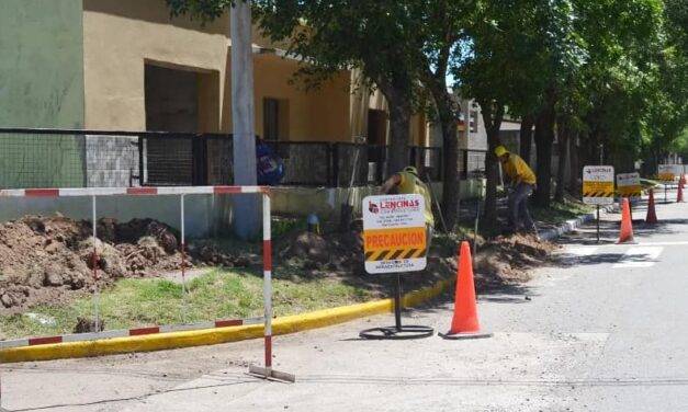 La Cautiva: comenzó la construcción de la red de gas domiciliario