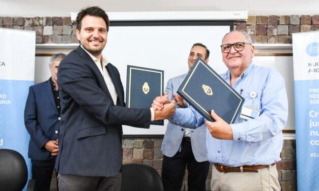 Ambiente firmó convenio de colaboración con la Central Nuclear Embalse