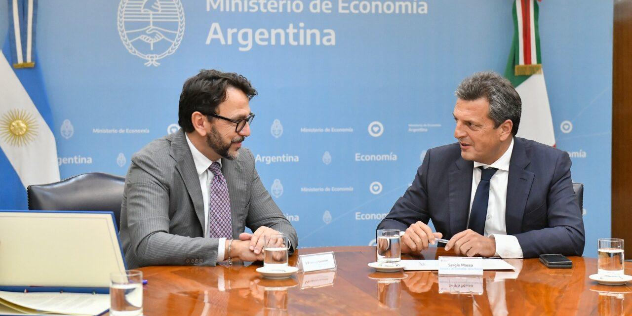 Argentina firmó un convenio con Italia en el marco del acuerdo con el Club de París