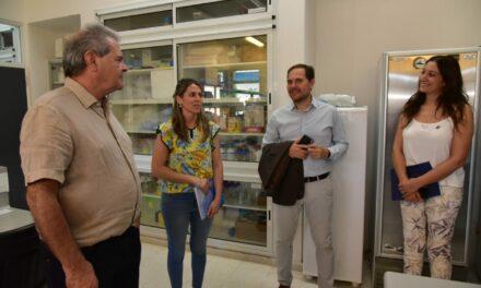 Gill acompañó al ministro Sergio Busso en su visita a la UNVM
