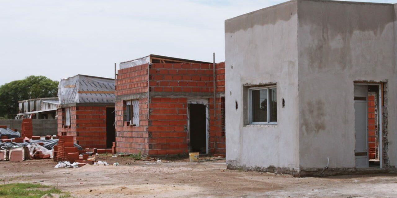 Buchardo: avanza la construcción de viviendas y la obra de gas
