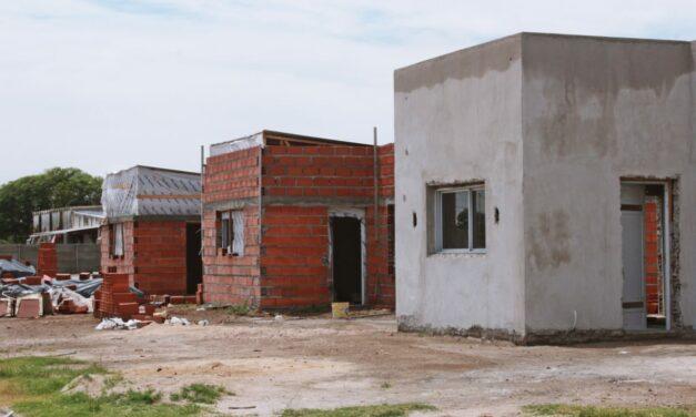 Buchardo: avanza la construcción de viviendas y la obra de gas