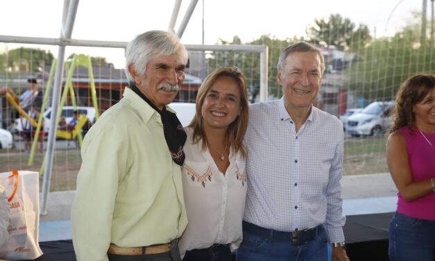 Juárez Celman: Schiaretti habilitó el polideportivo social número 41