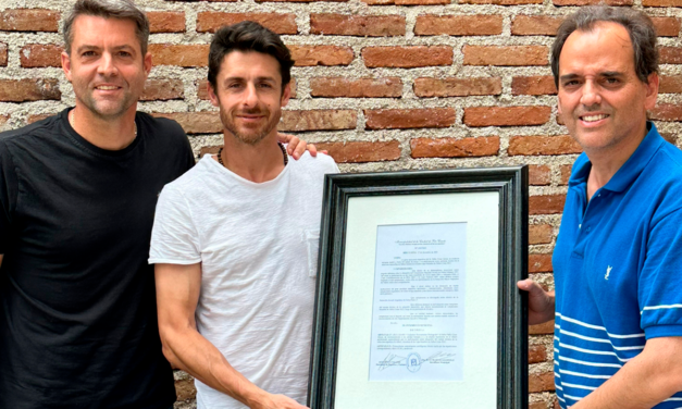 Pablo Aimar fue declarado Ciudadano Distinguido por el Gobierno de Río Cuarto