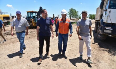 Avanza la construcción del Centro de Gestión Ambiental Villa María-Villa Nueva