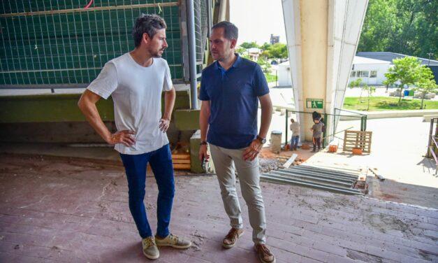 Villa María: continúa la puesta a punto del Anfiteatro Municipal