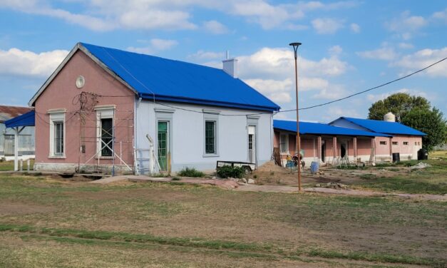 Bulnes: continúan las obras de remodelación en la Ex Estación del Ferrocarril