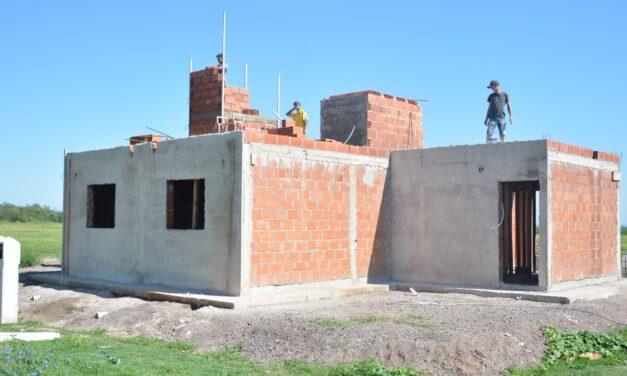 Los Cóndores: avanza la construcción de Viviendas Semilla