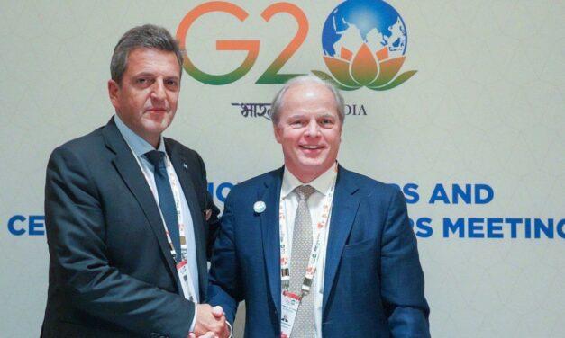 Massa se reunió con Banco Mundial para captar más de US$ 1.000 millones